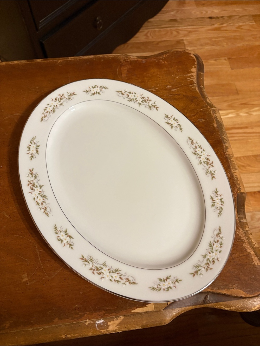 Vintage International Silver Company 326 Springtime Platter